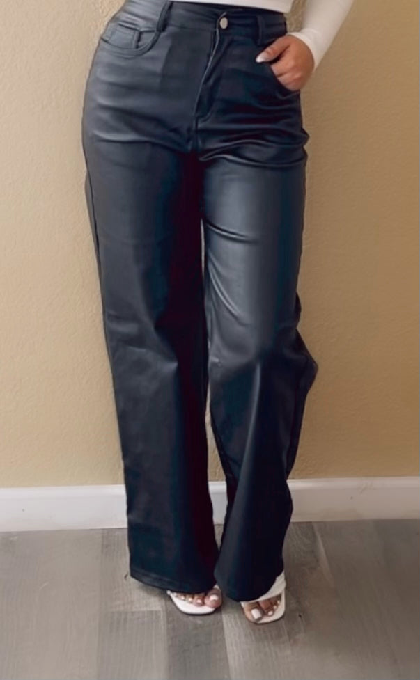 On Repeat Faux Leather Pants
